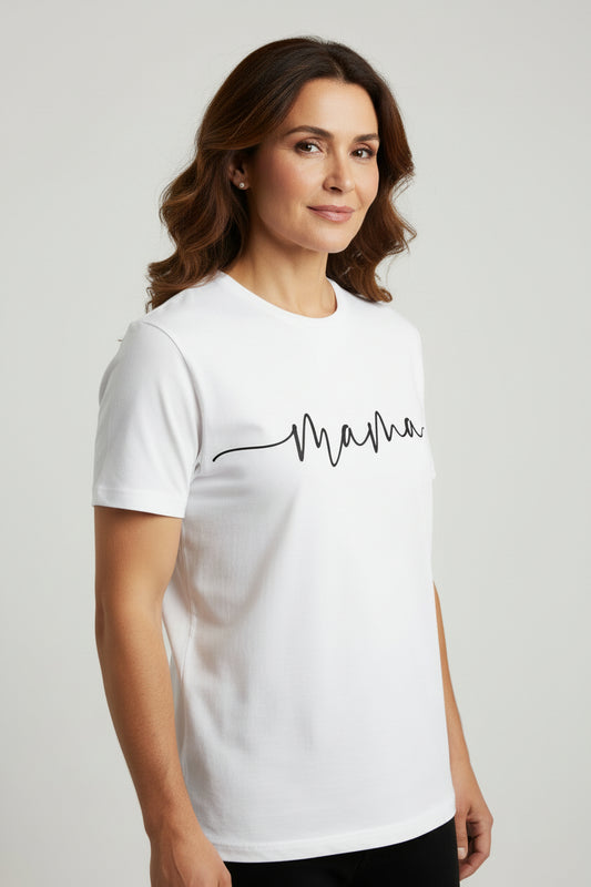 Two rolls of 'mama' printed