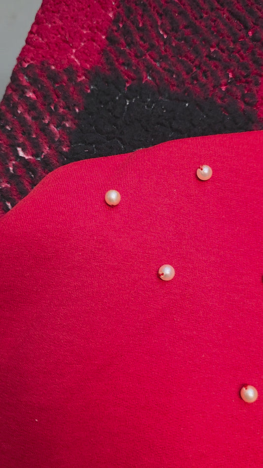 Personalized Chenille Yarn Sweatshirt