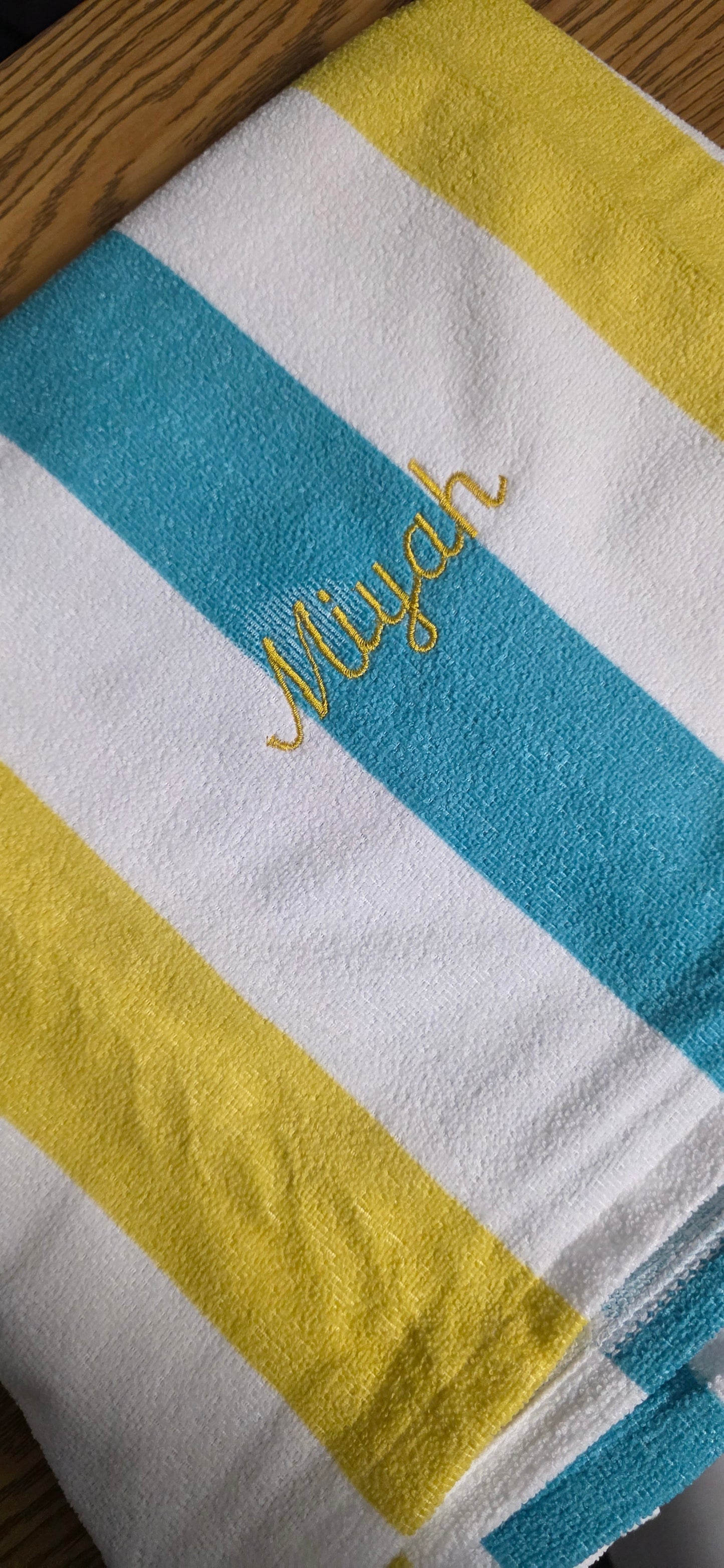 Personalize Beach Towels